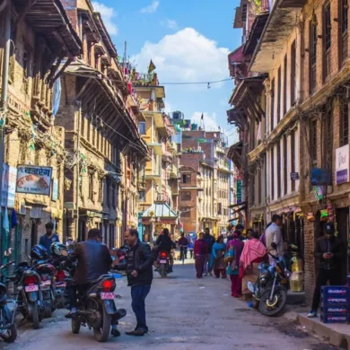 Street in Patan