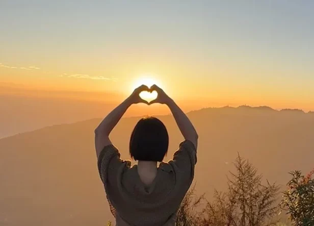 Sunrise view from Nagarkot