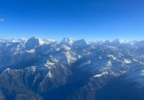 Mountain Flight In Nepal