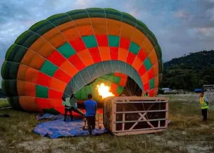 Hot Air Ballooning in Pokhara
