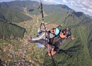Paragliding in Kathmandu
