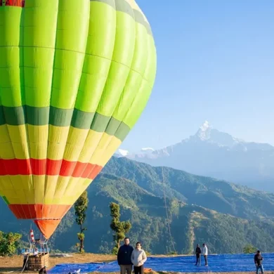 Hot Air Ballooning Pokhara