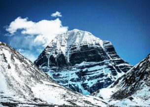 Majestic Mount Kailash, Snowcapped Mount Kailash